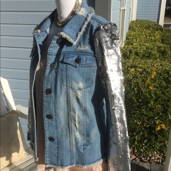 nasty gal denim jacket